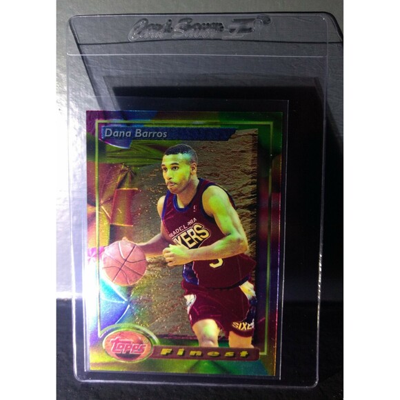 1993-94 Topps Finest Dana Barros #69 Basketball Card - Picture 1 of 2